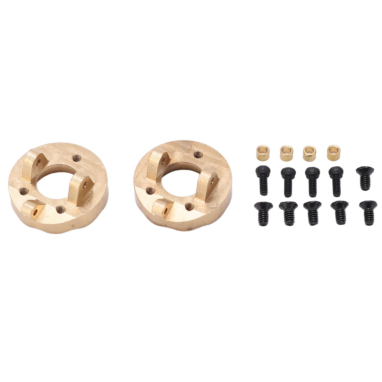 2Set Brass Steering Cup Brass Steering Knuckle Caps Counterweight for Kyosho Jimny 1/18 1/24 RC Car Upgrade Parts
2Set Brass Steering Cup Brass Steering Knuckle Caps Counterweight for Kyosho Jimny 1/18 1/24 RC Car Upgrade Parts