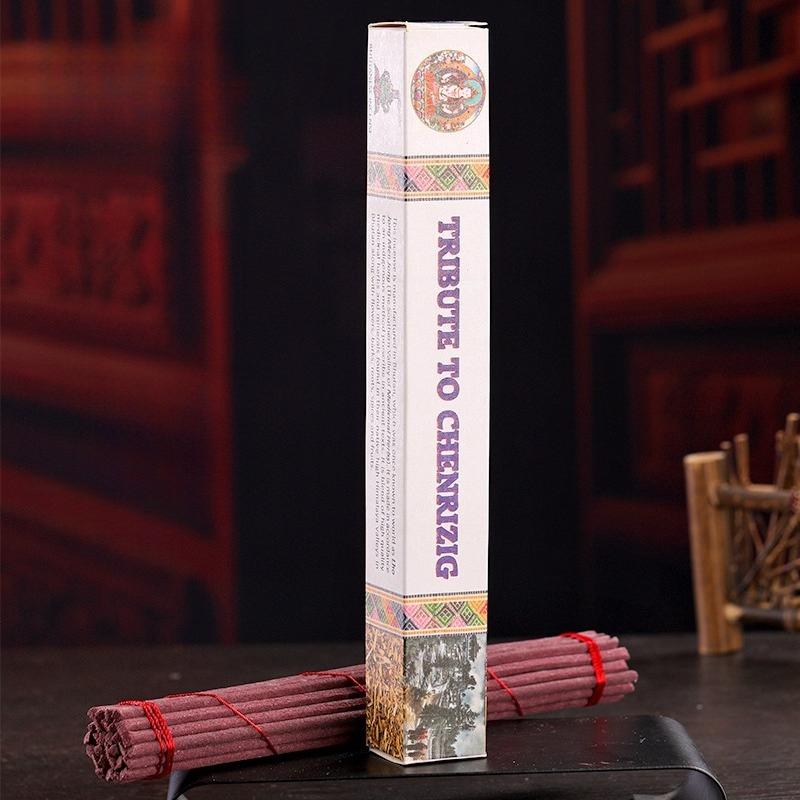 21cm*4mm Nepal Handmade Tibetan Incense Offering Household Plant Herbal Raw Materials Calm Mind Meditation Aid Sleep Purify Air Guanyin
21cm*4mm Nepal Handmade Tibetan Incense Offering Household Plant Herbal Raw Materials Calm Mind Meditation Aid Sleep Purify Air Guanyin