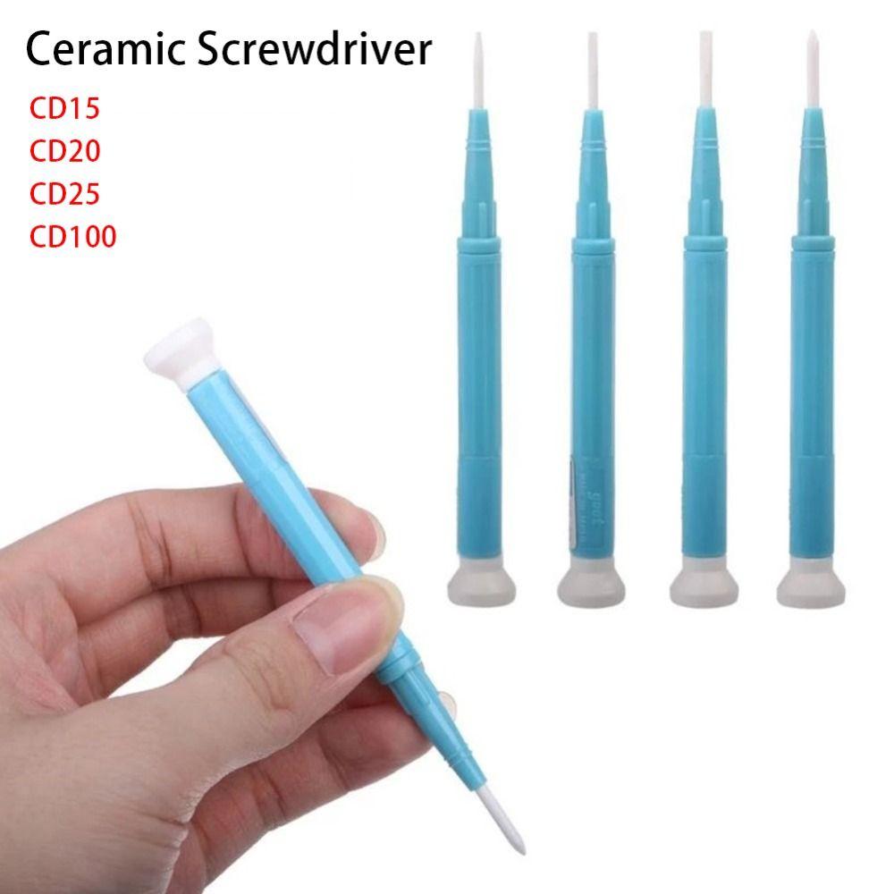 1Pcs Non-Conductive No-Magnetlc Screw Driver Antistatic Slotted Cross Screwdriver CD-20
1Pcs Non-Conductive No-Magnetlc Screw Driver Antistatic Slotted Cross Screwdriver CD-20