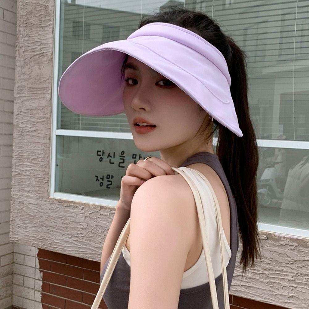 Sunscreen Empty Top Hat UV Protection Female Sunshade Hat Foldable Sun Protection Hat Travel бежевый
Sunscreen Empty Top Hat UV Protection Female Sunshade Hat Foldable Sun Protection Hat Travel бежевый