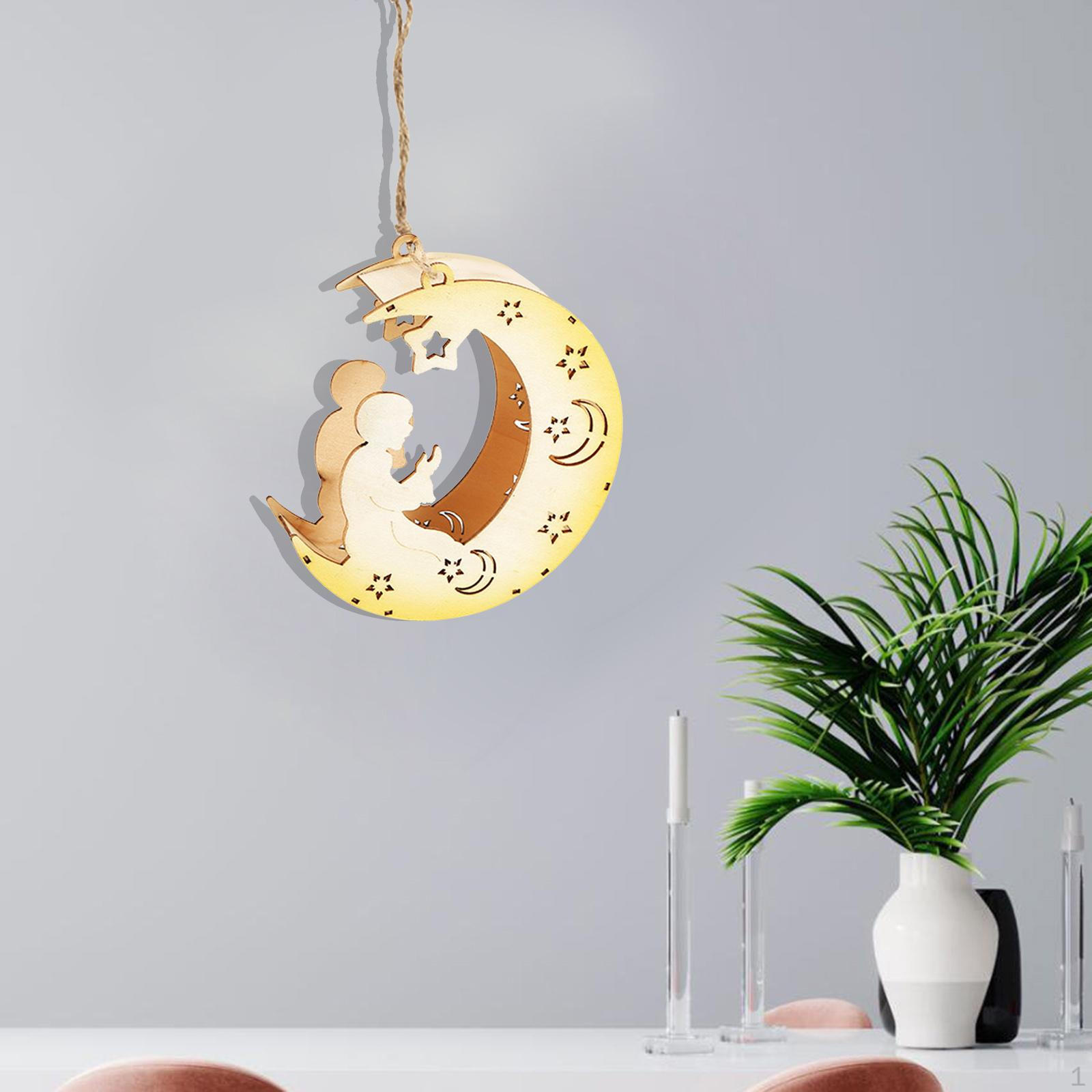 Decoration Ramadan Moon Shape Ornament Party Prayer
Decoration Ramadan Moon Shape Ornament Party Prayer