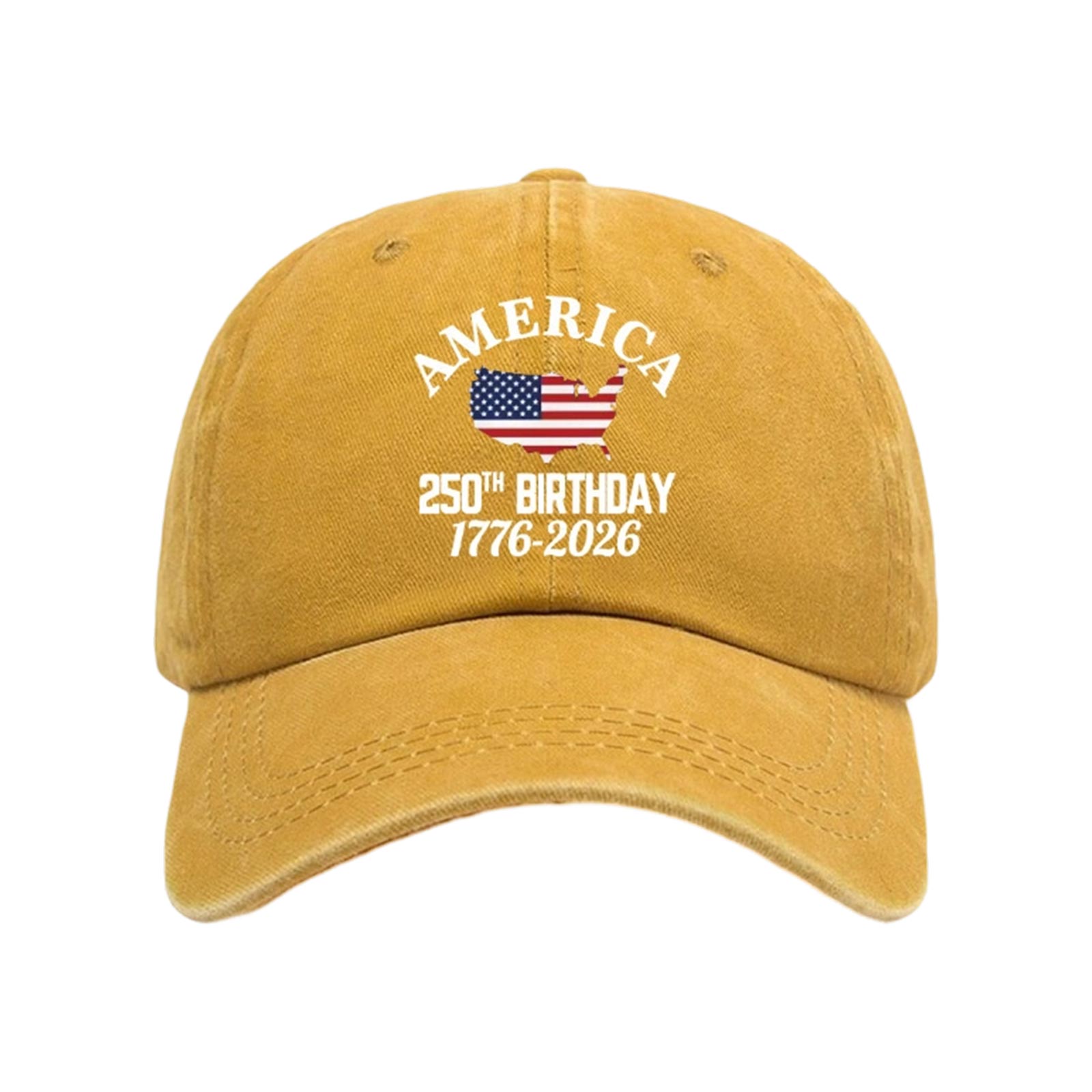 Printed Baseball Cap, Commemorating The 250th Anniversary Of The United States . One Size жовтий
Printed Baseball Cap, Commemorating The 250th Anniversary Of The United States . One Size жовтий