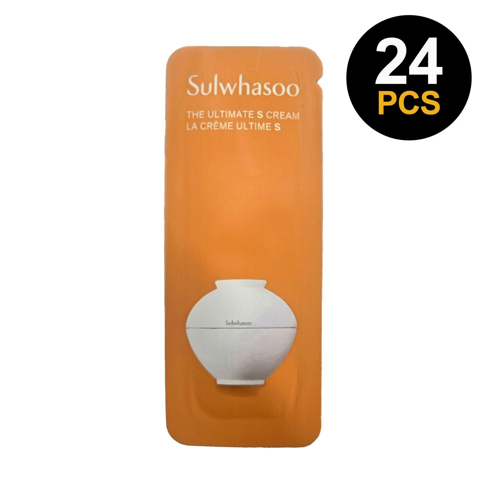 SULWHASOO The Ultimate S Cream 1ml x 24pcs (24ml)
SULWHASOO The Ultimate S Cream 1ml x 24pcs (24ml)