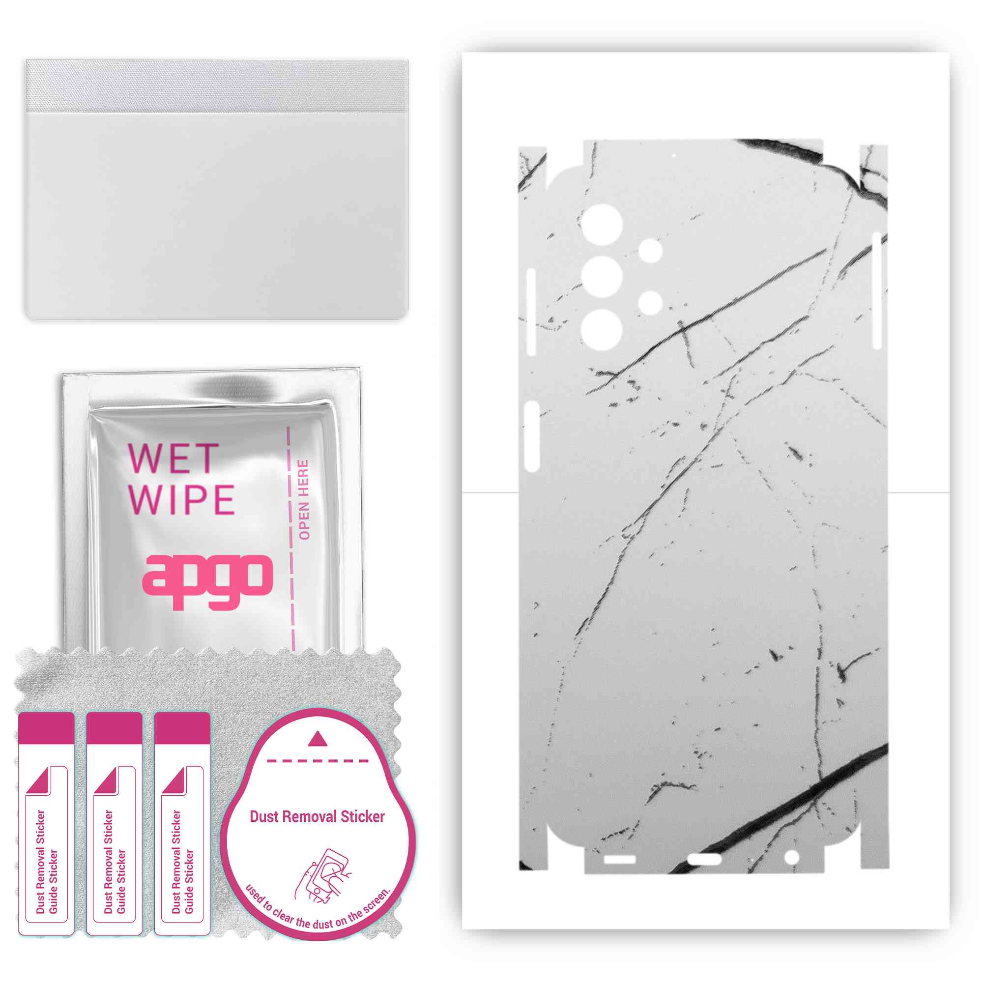 apgo Захисна наклейка Skin для тильної сторони, сумісної з Samsung Galaxy M32 5G, повна плівка, фольга, вініл – візерунок білий мармур
apgo Захисна наклейка Skin для тильної сторони, сумісної з Samsung Galaxy M32 5G, повна плівка, фольга, вініл – візерунок білий мармур