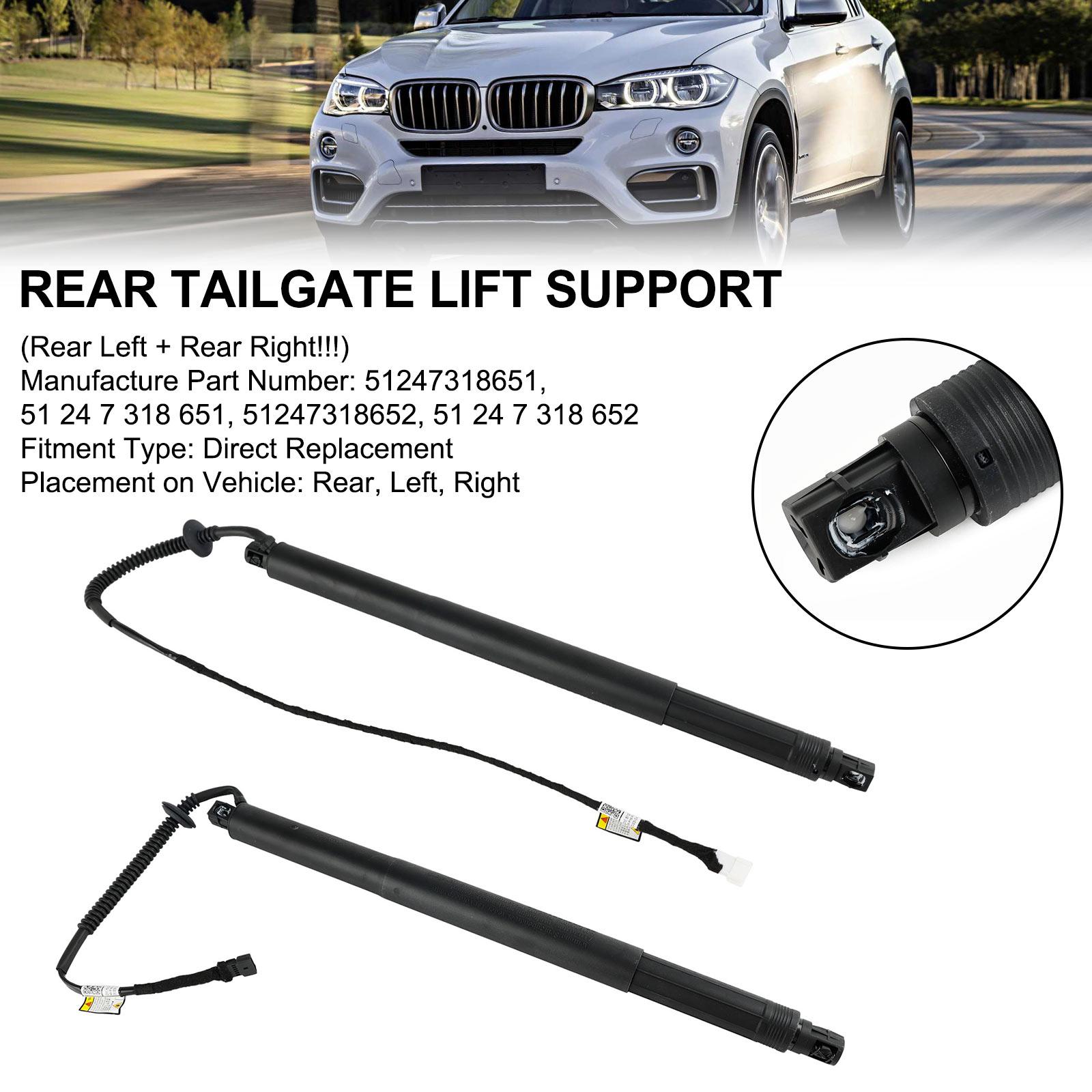 2PCS Tailgate Power Lift Support 51247318651 Fit BMW X6 F16 F86 2014-2019
2PCS Tailgate Power Lift Support 51247318651 Fit BMW X6 F16 F86 2014-2019