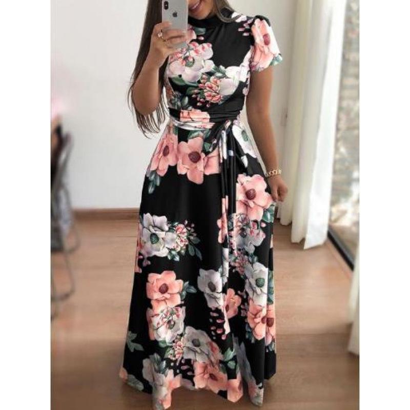 Autumn/Winter 2023 Casual Printed Tie-Up Maxi Dress for Women M
Autumn/Winter 2023 Casual Printed Tie-Up Maxi Dress for Women M