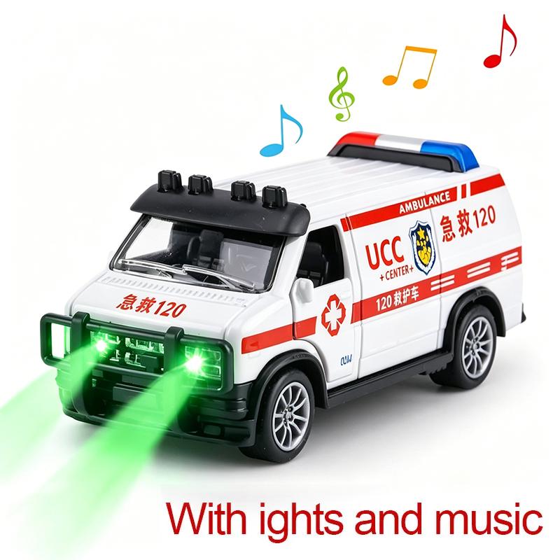 Ambulance Van Police Car Model Simulation Alloy Toy Pull Back Car Vehicle Simulation Collection Gifts Toys Boys
Ambulance Van Police Car Model Simulation Alloy Toy Pull Back Car Vehicle Simulation Collection Gifts Toys Boys