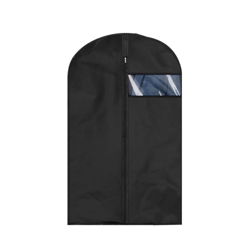 Clothes Dustproof Dust Cover Plastic Garment Bag Coat Suit Bags Closet Organizer чорний
Clothes Dustproof Dust Cover Plastic Garment Bag Coat Suit Bags Closet Organizer чорний