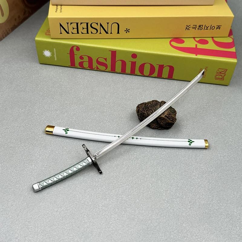 26cm Bleach Anime Replica Zanpakuto Murcielago Katana Metal Weapon Model Ulquiorra 1:6 Action Figure Accessory Cifer Decoration
26cm Bleach Anime Replica Zanpakuto Murcielago Katana Metal Weapon Model Ulquiorra 1:6 Action Figure Accessory Cifer Decoration