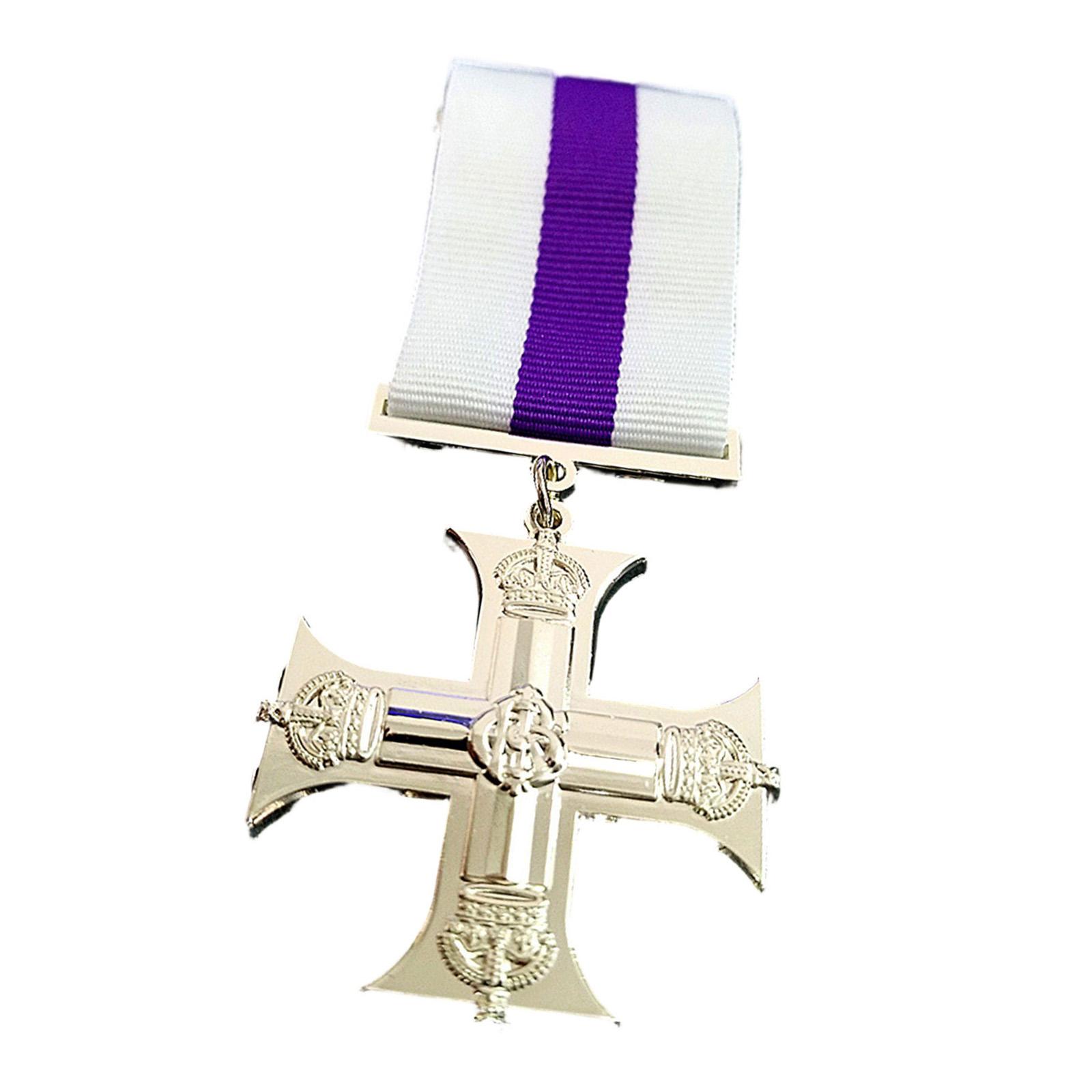 Crosses Medals Badge Brooch Pin with Ribbon Hanging Charm for Fashion Enthusiasts Religious Award Medals Prize Gift
Crosses Medals Badge Brooch Pin with Ribbon Hanging Charm for Fashion Enthusiasts Religious Award Medals Prize Gift