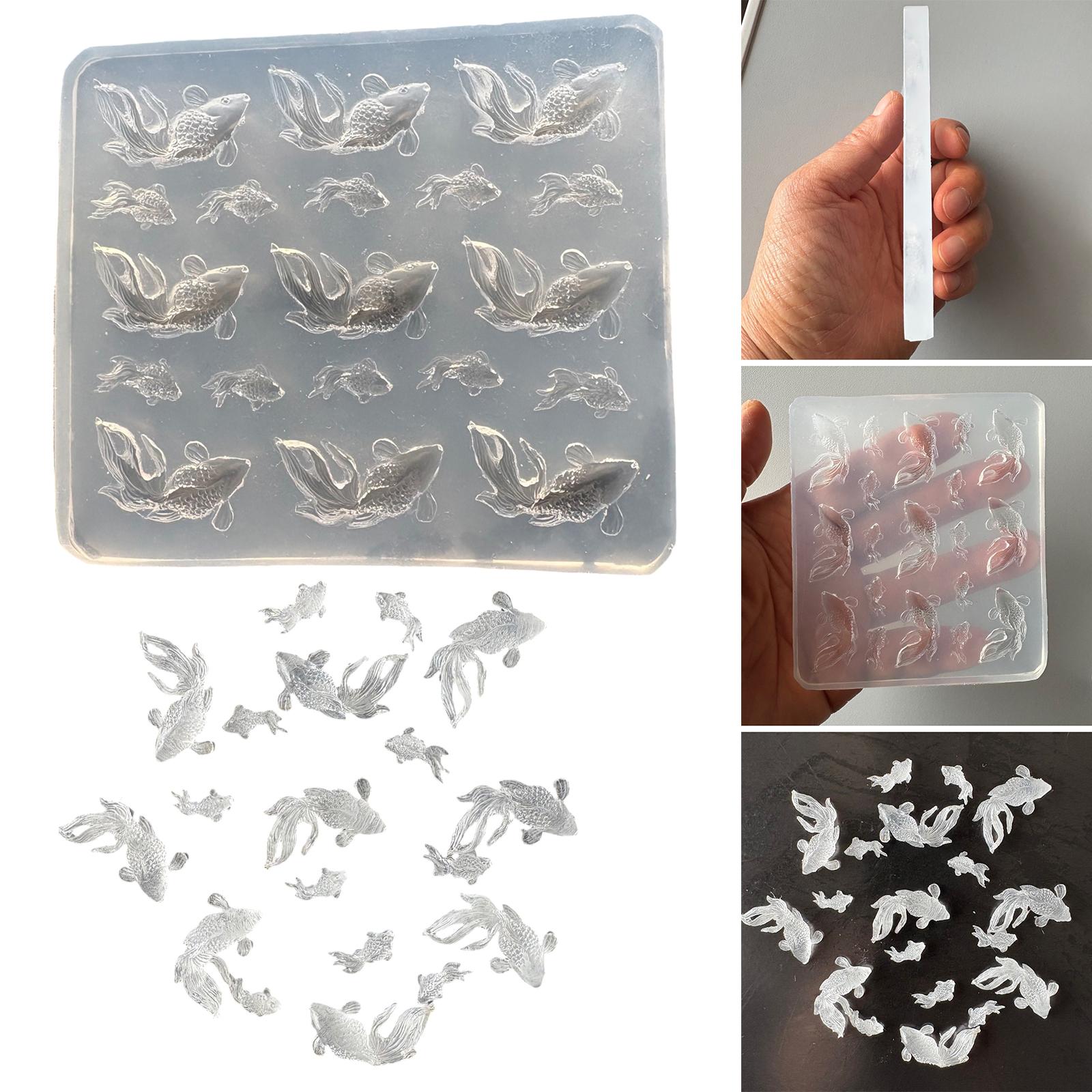 Silicone Mold Goldfish Shaped Accessories Mould Unique Epoxy Resin Jewelry Making Molds for Crafting Enthusiasts
Silicone Mold Goldfish Shaped Accessories Mould Unique Epoxy Resin Jewelry Making Molds for Crafting Enthusiasts