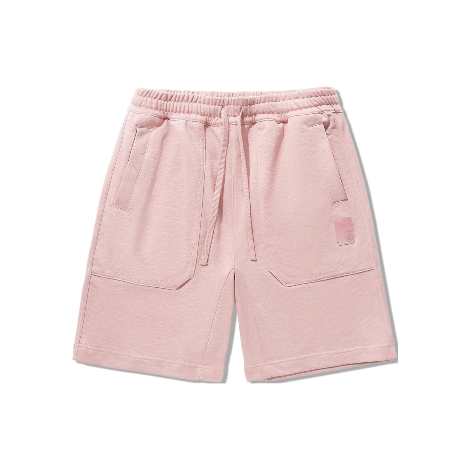 Li Ning X Jackie Chan Collaboration Kung Fu Series Solid Color Loose Fit Drawstring Mid Waist Casual Shorts Men shorts Soft-Pink-Purple AKSU147-3 M
Li Ning X Jackie Chan Collaboration Kung Fu Series Solid Color Loose Fit Drawstring Mid Waist Casual Shorts Men shorts Soft-Pink-Purple AKSU147-3 M