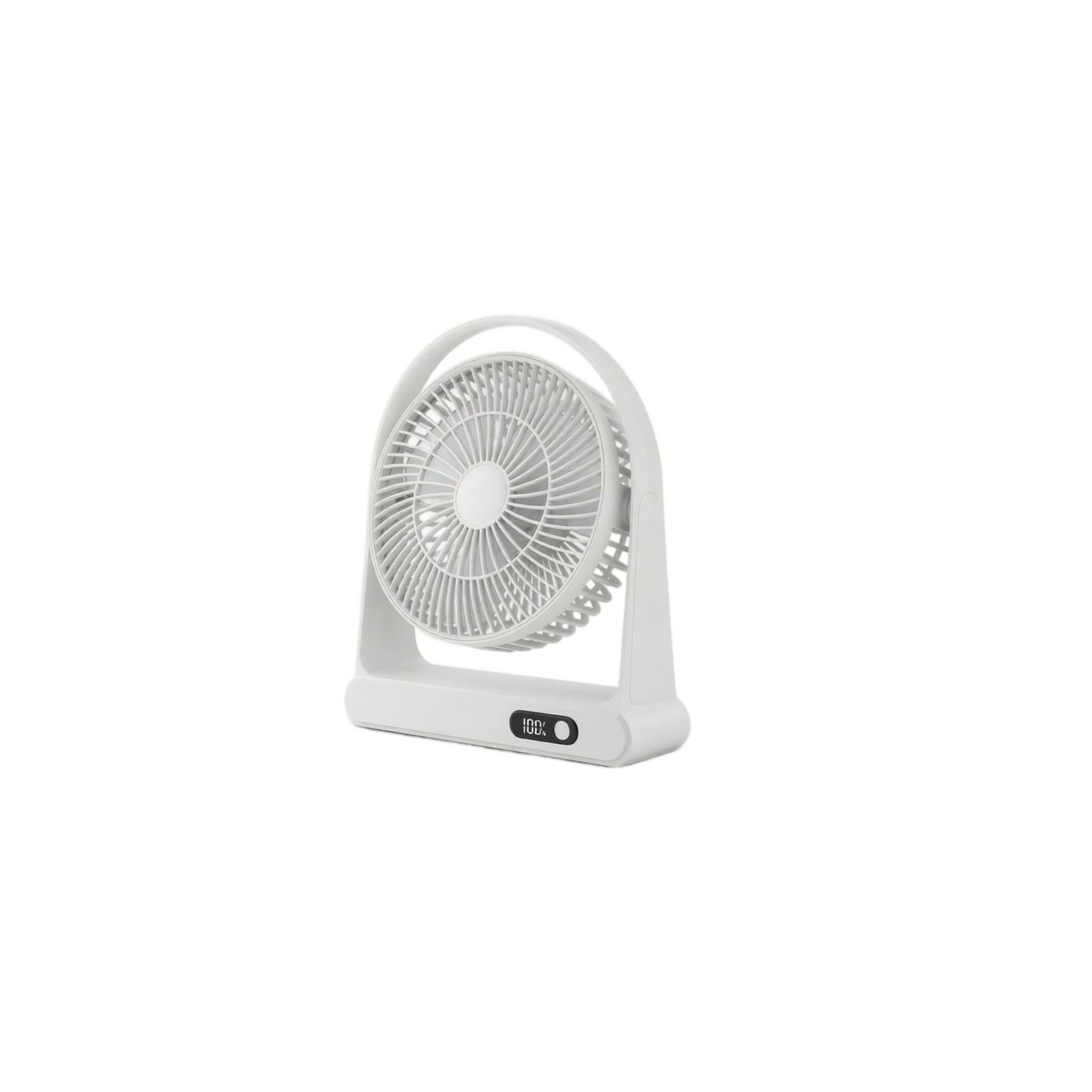 Portable Rechargeable Desk Fan with 360 Degree Rotation Adjustable Angle USB Powered Small Table Fan for Office Home Travel Use one size білий
Portable Rechargeable Desk Fan with 360 Degree Rotation Adjustable Angle USB Powered Small Table Fan for Office Home Travel Use one size білий