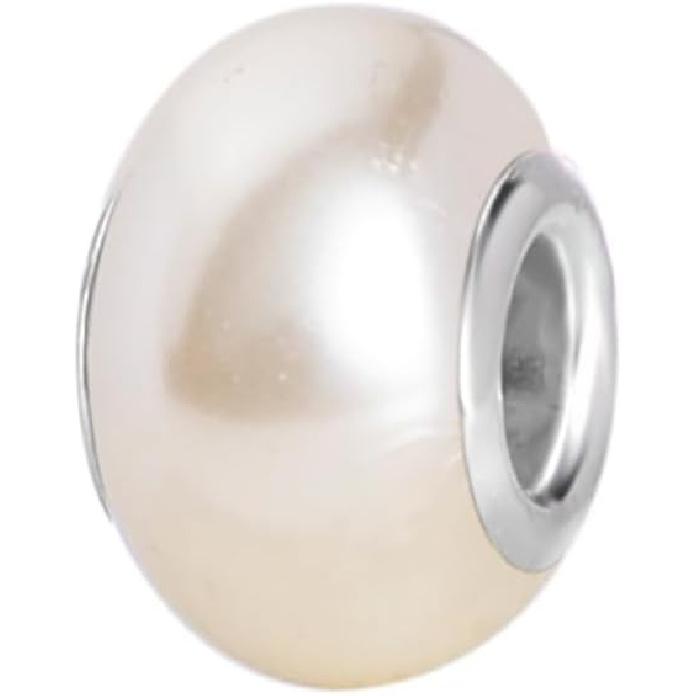 Decoendiy 100 шт. Европейские и смоляные бусины, Искусственный жемчуг, Свободные разделители - DIY браслеты, ожерелья, материалы для рукоделия (белый) белый
Decoendiy 100 шт. Европейские и смоляные бусины, Искусственный жемчуг, Свободные разделители - DIY браслеты, ожерелья, материалы для рукоделия (белый) белый