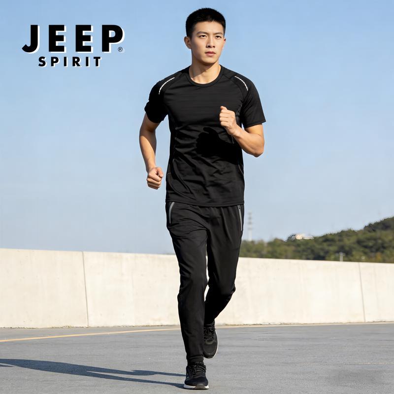 JEEP SPIRIT Men s Quick-Dry T-shirt & Pants Sports Set 2XL
JEEP SPIRIT Men s Quick-Dry T-shirt & Pants Sports Set 2XL