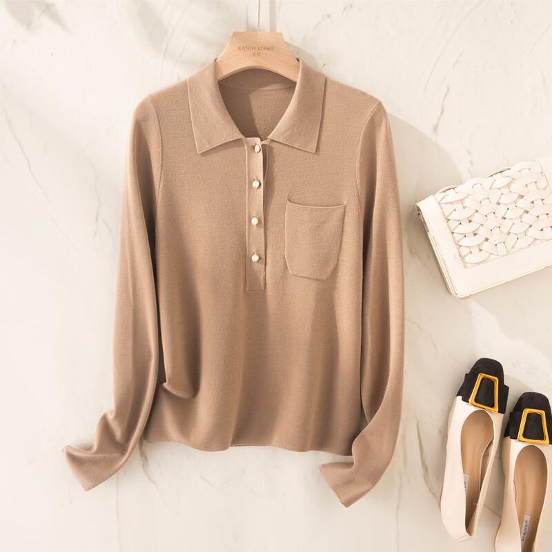 TUHUANG Women s Pure Wool Soft Collared Sweater M
TUHUANG Women s Pure Wool Soft Collared Sweater M