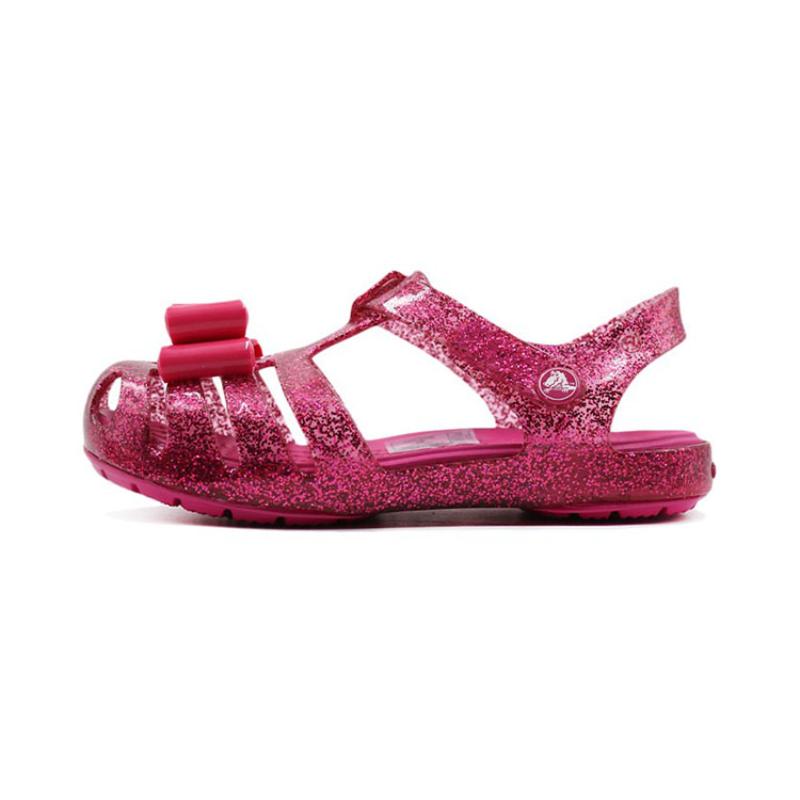 Crocs Изабелла Боу Велкро Простые Повседневные Блестящие Сандалии с Отверстиями Конфетно-Розовые Детские 24-25
Crocs Изабелла Боу Велкро Простые Повседневные Блестящие Сандалии с Отверстиями Конфетно-Розовые Детские 24-25