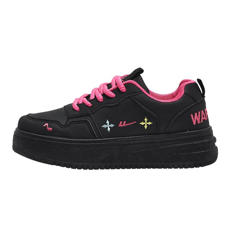 Solid color minimalist style little white shoes daily design sense fresh women s shoes spring and autumn new lace-up platform shoes 40 чорний
Solid color minimalist style little white shoes daily design sense fresh women s shoes spring and autumn new lace-up platform shoes 40 чорний