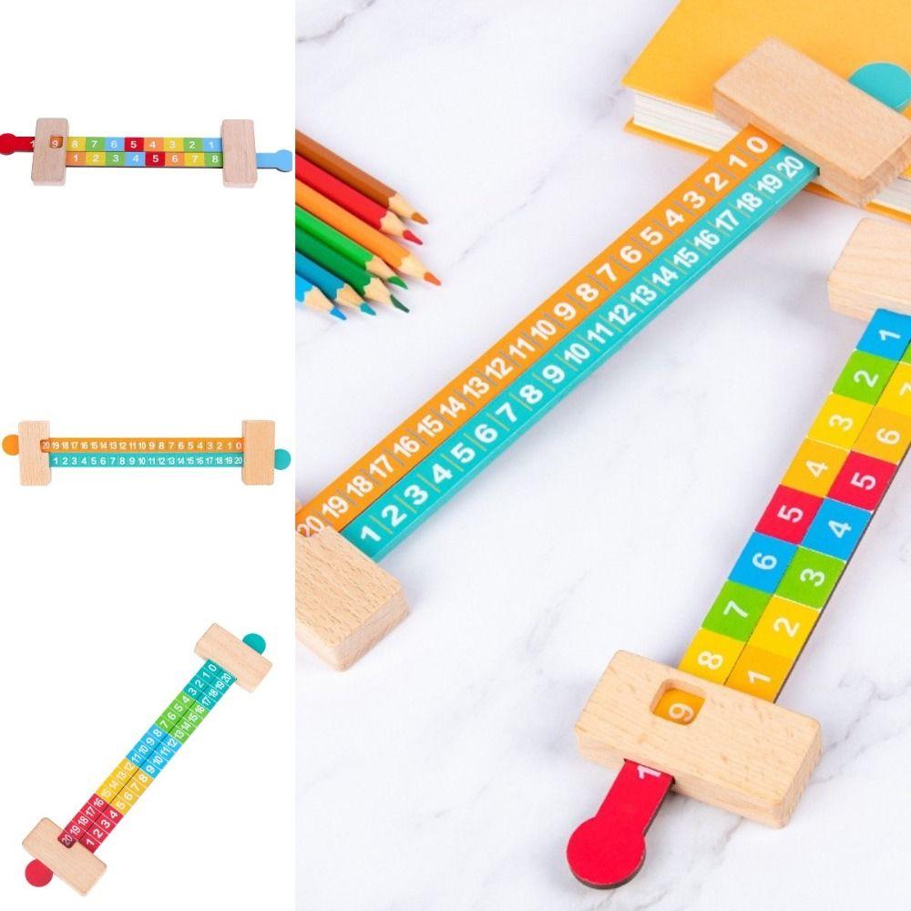 Double Scale Digital Resolution Ruler Measuring Tool Teaching Addition Ruler Children Gift B Double sided
Double Scale Digital Resolution Ruler Measuring Tool Teaching Addition Ruler Children Gift B Double sided