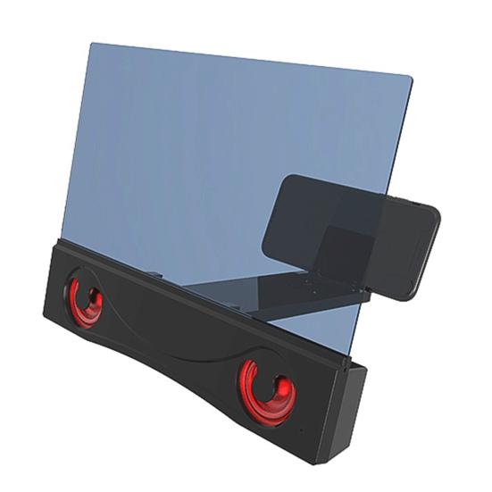 12-дюймовый увеличитель экрана телефона, громкая связь, высокая четкость, 3D-увеличение экрана мобильного телефона, кронштейн-усилитель со стереосистемой, совместимой с Bluetooth чёрный
12-дюймовый увеличитель экрана телефона, громкая связь, высокая четкость, 3D-увеличение экрана мобильного телефона, кронштейн-усилитель со стереосистемой, совместимой с Bluetooth чёрный