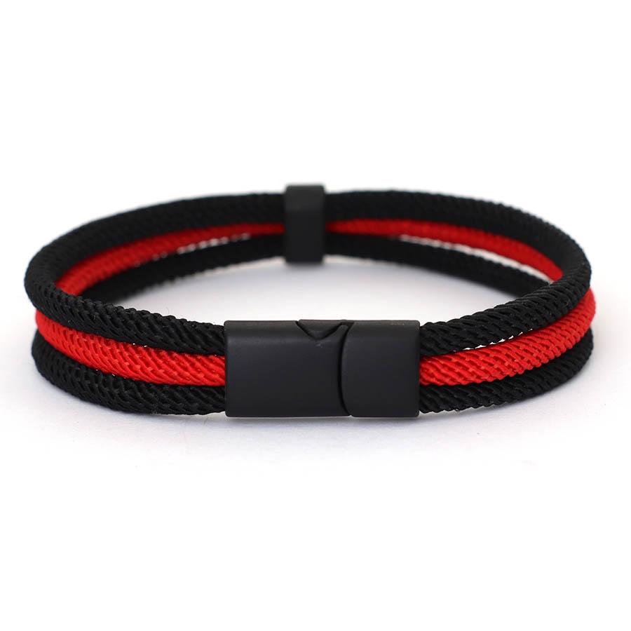 Noter Mens String Bracelet Grade A 4mm Thread Wrap Braslet 6 Colors Detachable Buckle Silk Rope Braclet Pulseria Hombre Joias 20.5cm 8inch красный
Noter Mens String Bracelet Grade A 4mm Thread Wrap Braslet 6 Colors Detachable Buckle Silk Rope Braclet Pulseria Hombre Joias 20.5cm 8inch красный
