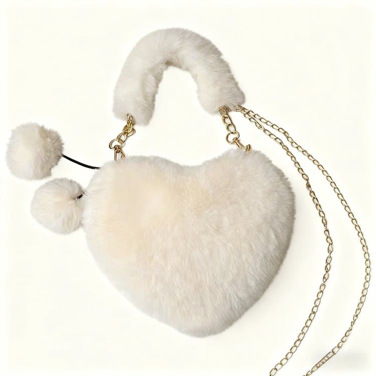 Heart Zippered Shoulder Bag Crossbody Bag белый
Heart Zippered Shoulder Bag Crossbody Bag белый