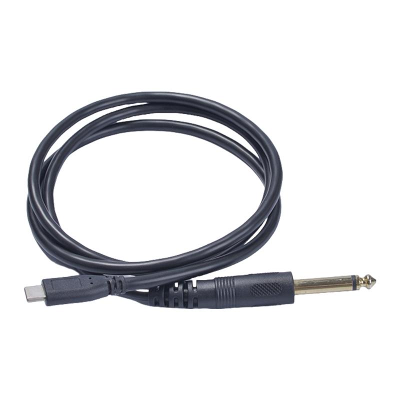 100cm Type C to 6.35mm Stereo Cable Connection Cord USB C to 1/4Inch Cord Wire for Speakers Black
100cm Type C to 6.35mm Stereo Cable Connection Cord USB C to 1/4Inch Cord Wire for Speakers Black