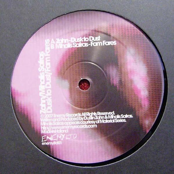 12-дюймовая пластинка DUSTIN ZAHN / MIHALIS SAFRAS - Dusk To Dust / Fam Fares ENEMYLTD01 Enemy Records 2007 US Танцевальная и Электронная Б/У
12-дюймовая пластинка DUSTIN ZAHN / MIHALIS SAFRAS - Dusk To Dust / Fam Fares ENEMYLTD01 Enemy Records 2007 US Танцевальная и Электронная Б/У