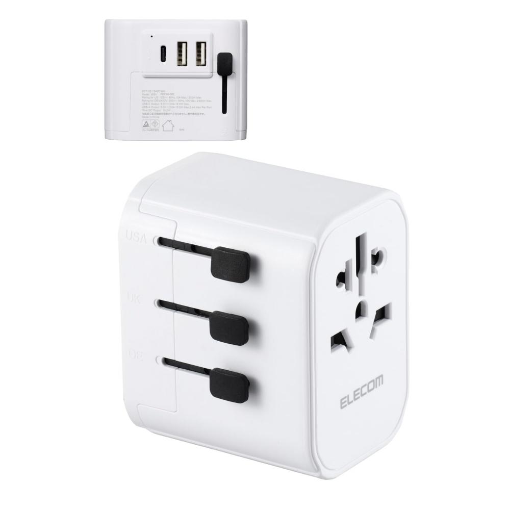 EleCom AbfoC Usb 15w ECt 32 15A2Cwh OverseAs Conversion Тип вилки Тип CX 1 Usb AX 2 Совместимость с полярностью N-полюс
EleCom AbfoC Usb 15w ECt 32 15A2Cwh OverseAs Conversion Тип вилки Тип CX 1 Usb AX 2 Совместимость с полярностью N-полюс
