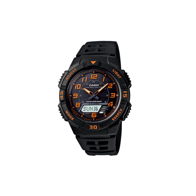 Casio CASIOYOUTH Series-Disc Dual Display Series Fashionable Street Waterproof and Shockproof Sports Solar Powered Watch Quartz Movement AQ-S800W-1B2 чорний
Casio CASIOYOUTH Series-Disc Dual Display Series Fashionable Street Waterproof and Shockproof Sports Solar Powered Watch Quartz Movement AQ-S800W-1B2 чорний