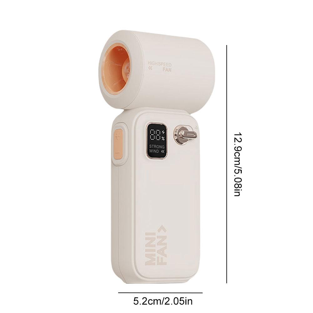 High Speed Fan Cooling Fan Rechargeable Strong Wind Mini Fan Portable Outdoor Handheld Fans 4 Gears Wind Speed Adjustable
High Speed Fan Cooling Fan Rechargeable Strong Wind Mini Fan Portable Outdoor Handheld Fans 4 Gears Wind Speed Adjustable