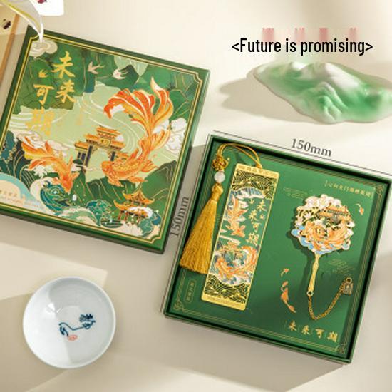 Ancient Style Metal Bookmark Gift Box: Cultural & Creative Graduation Gift for Classmates, Students - Exquisite & Practical
Ancient Style Metal Bookmark Gift Box: Cultural & Creative Graduation Gift for Classmates, Students - Exquisite & Practical
