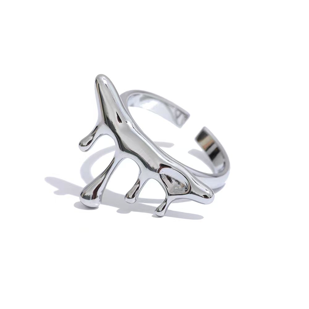 Yhpup Cast Fashion Stainless Steel Waterproof Open Ring Personality Charms PVD Real Gold 18K Plated Trendy Jewelry for Women 7
Yhpup Cast Fashion Stainless Steel Waterproof Open Ring Personality Charms PVD Real Gold 18K Plated Trendy Jewelry for Women 7