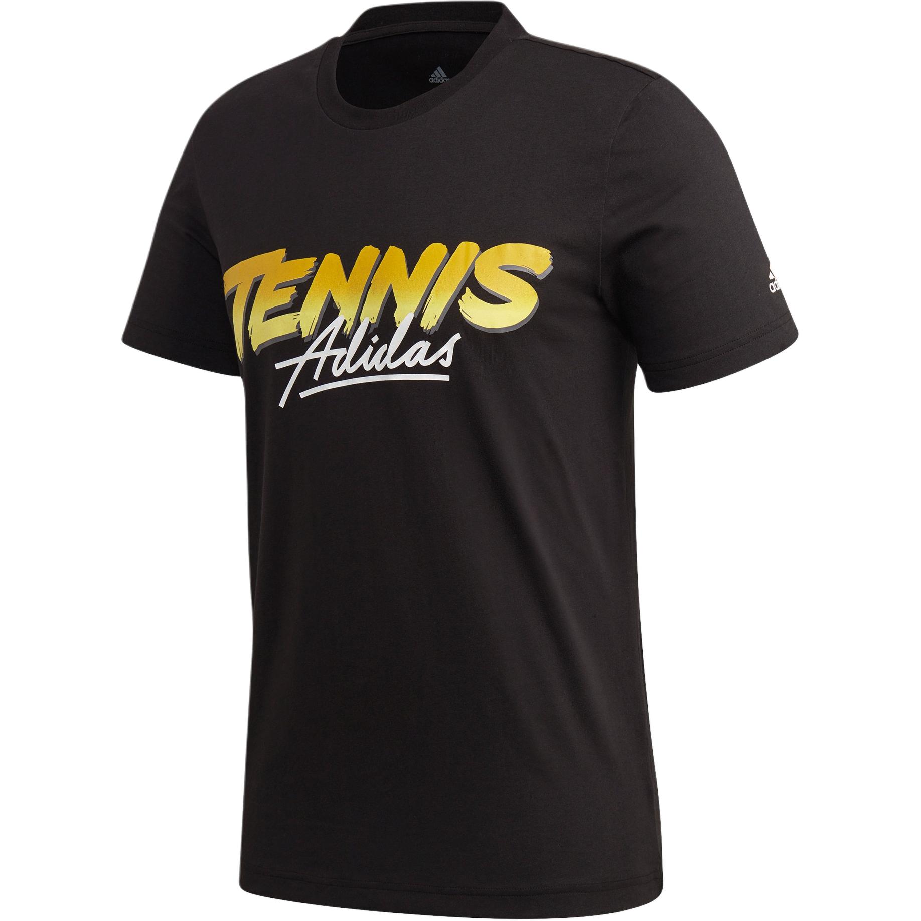 Adidas Sports Tennis Training Breathable Short Sleeve T-Shirt Men Tops Black GE7845 M
Adidas Sports Tennis Training Breathable Short Sleeve T-Shirt Men Tops Black GE7845 M