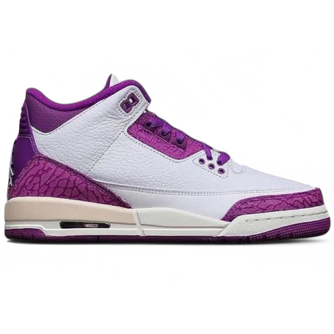 Кроссовки Jordan 3 Retro Яркий фиолетовый (GS)(HQ0784-100) 35.5 
Кроссовки Jordan 3 Retro Яркий фиолетовый (GS)(HQ0784-100) 35.5
