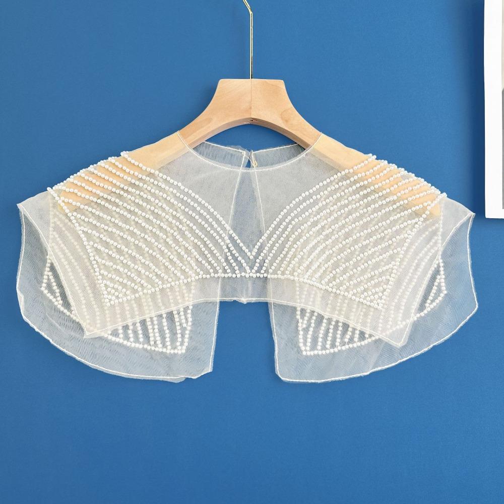 Fake Collar Women s Lace Collar Organza Embroidery Front Placket Collar Cloak Fake False Collars 1
Fake Collar Women s Lace Collar Organza Embroidery Front Placket Collar Cloak Fake False Collars 1