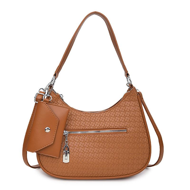 Simple women s woven hand-carried underarm dumpling bag women s new versatile one-shoulder crossbody crescent bag one size fits all коричневый
Simple women s woven hand-carried underarm dumpling bag women s new versatile one-shoulder crossbody crescent bag one size fits all коричневый