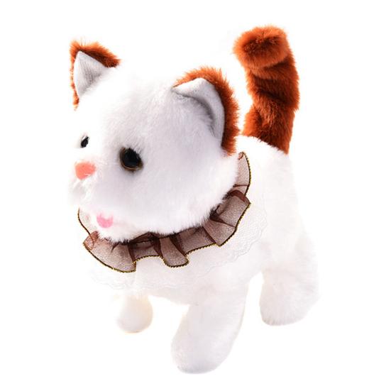 Electric Plush Cat Toy Interactive Walking Tail Wagging Nodding Meowing Kitten Toy Handmade Toddlers Educational Simulation Stuffed Animal Toy коричневый
Electric Plush Cat Toy Interactive Walking Tail Wagging Nodding Meowing Kitten Toy Handmade Toddlers Educational Simulation Stuffed Animal Toy коричневый