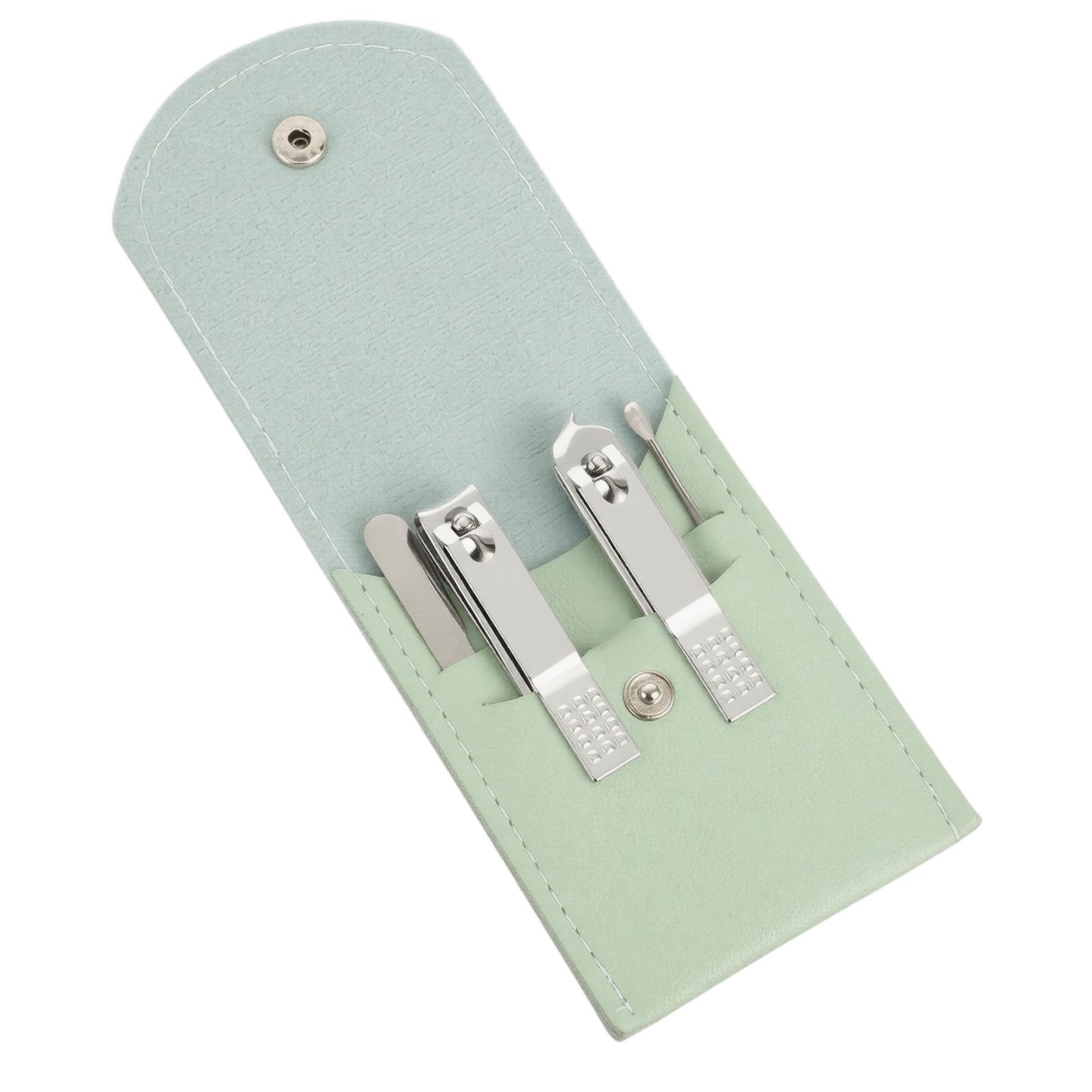 Foldable Nail Clipper Set with 4 Pieces Portable Manicure Tools in Compact Storage Pouch Stainless Steel Nail Clippers for Personal Care One Size зелёный
Foldable Nail Clipper Set with 4 Pieces Portable Manicure Tools in Compact Storage Pouch Stainless Steel Nail Clippers for Personal Care One Size зелёный