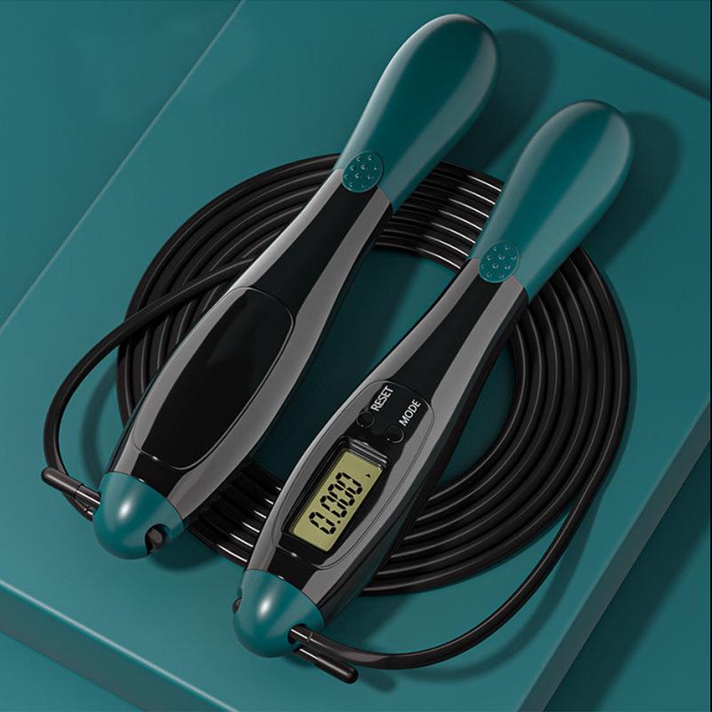 3m Jump Rope with Counter 4 Modes Adjustable Skipping Ropes for Adults Kids Fitness Weight Loss Exercise Black/Green
3m Jump Rope with Counter 4 Modes Adjustable Skipping Ropes for Adults Kids Fitness Weight Loss Exercise Black/Green