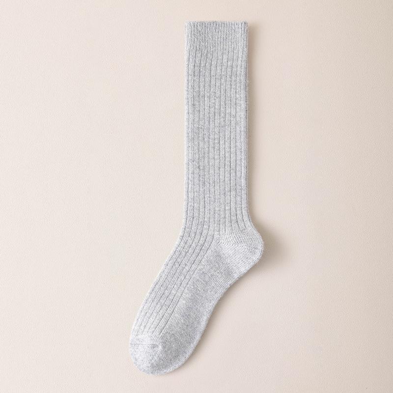 Женские шерстяные гольфы до колена: Теплый, Стройнящий, Необъемный для Осени и Зимы One Size светло-серый
Женские шерстяные гольфы до колена: Теплый, Стройнящий, Необъемный для Осени и Зимы One Size светло-серый