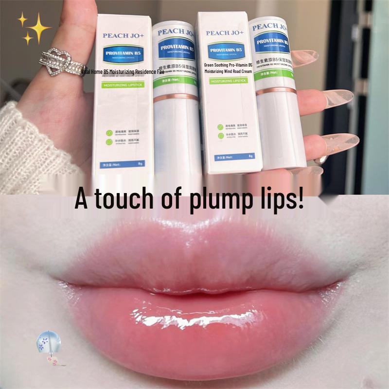 PEACH JO Lip Balm with Provitamin B5 - Moisturizes, Nourishes, Hydrates, Exfoliates, and Reduces Lip Lines.
PEACH JO Lip Balm with Provitamin B5 - Moisturizes, Nourishes, Hydrates, Exfoliates, and Reduces Lip Lines.