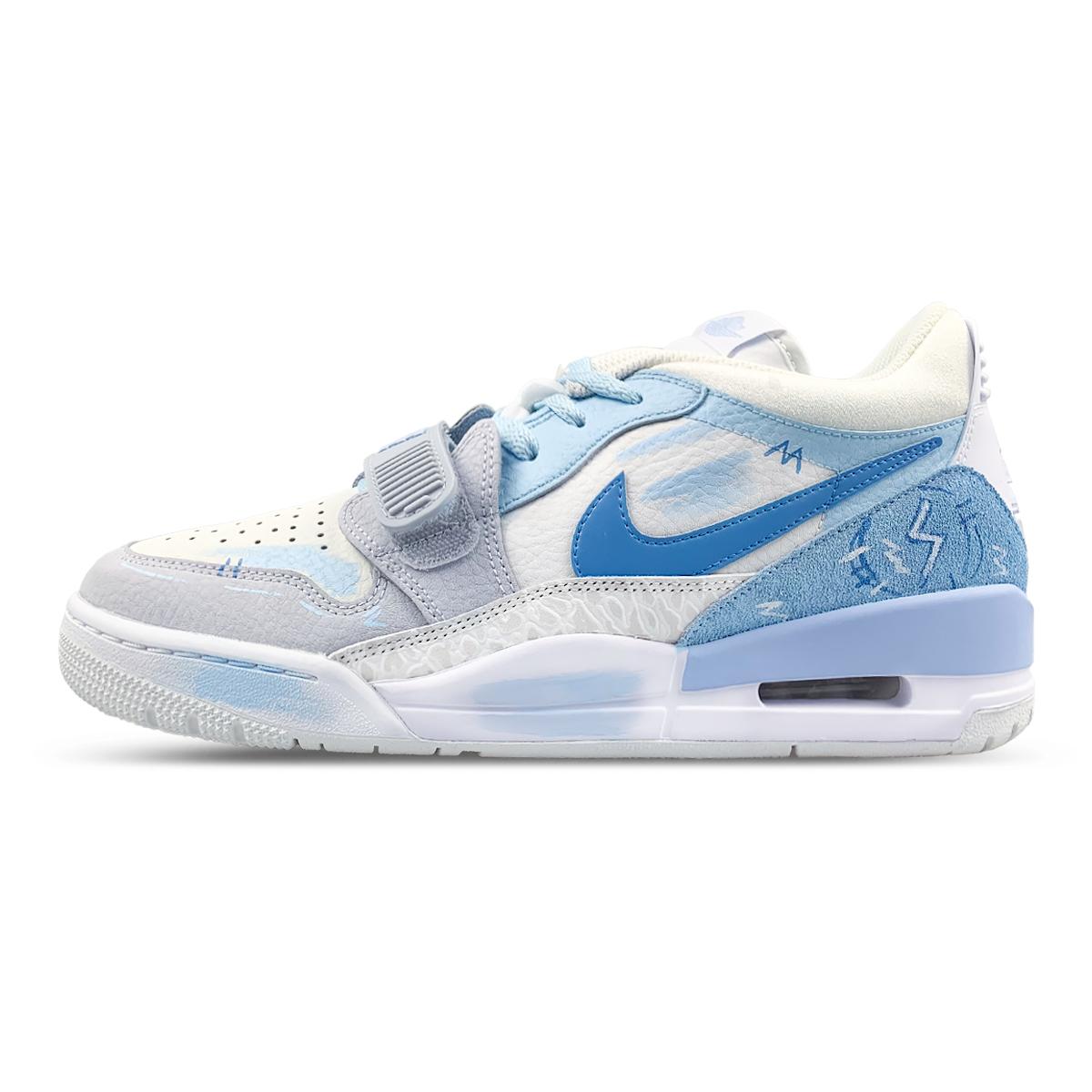 Jordan Legacy 312 Slip Resistant Abrasion Resistant Low top Vintage Basketball Shoes Men s White Blue HQ1190-101(Team116-) 41
Jordan Legacy 312 Slip Resistant Abrasion Resistant Low top Vintage Basketball Shoes Men s White Blue HQ1190-101(Team116-) 41