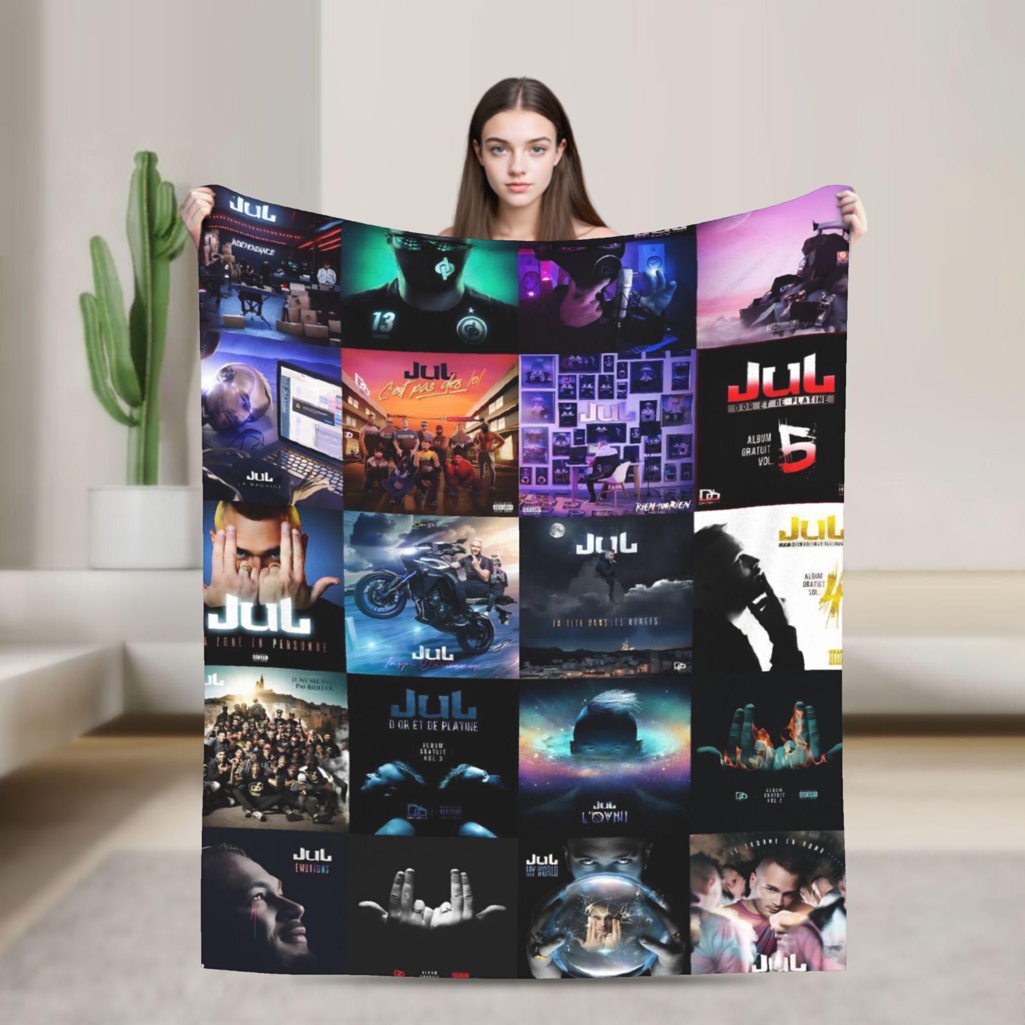 Rapper Music JUL Blanket Quality Soft Throw Blanket Winter Camping Couch Chair Sofa Bed Novelty Bedspread 30x40in
Rapper Music JUL Blanket Quality Soft Throw Blanket Winter Camping Couch Chair Sofa Bed Novelty Bedspread 30x40in