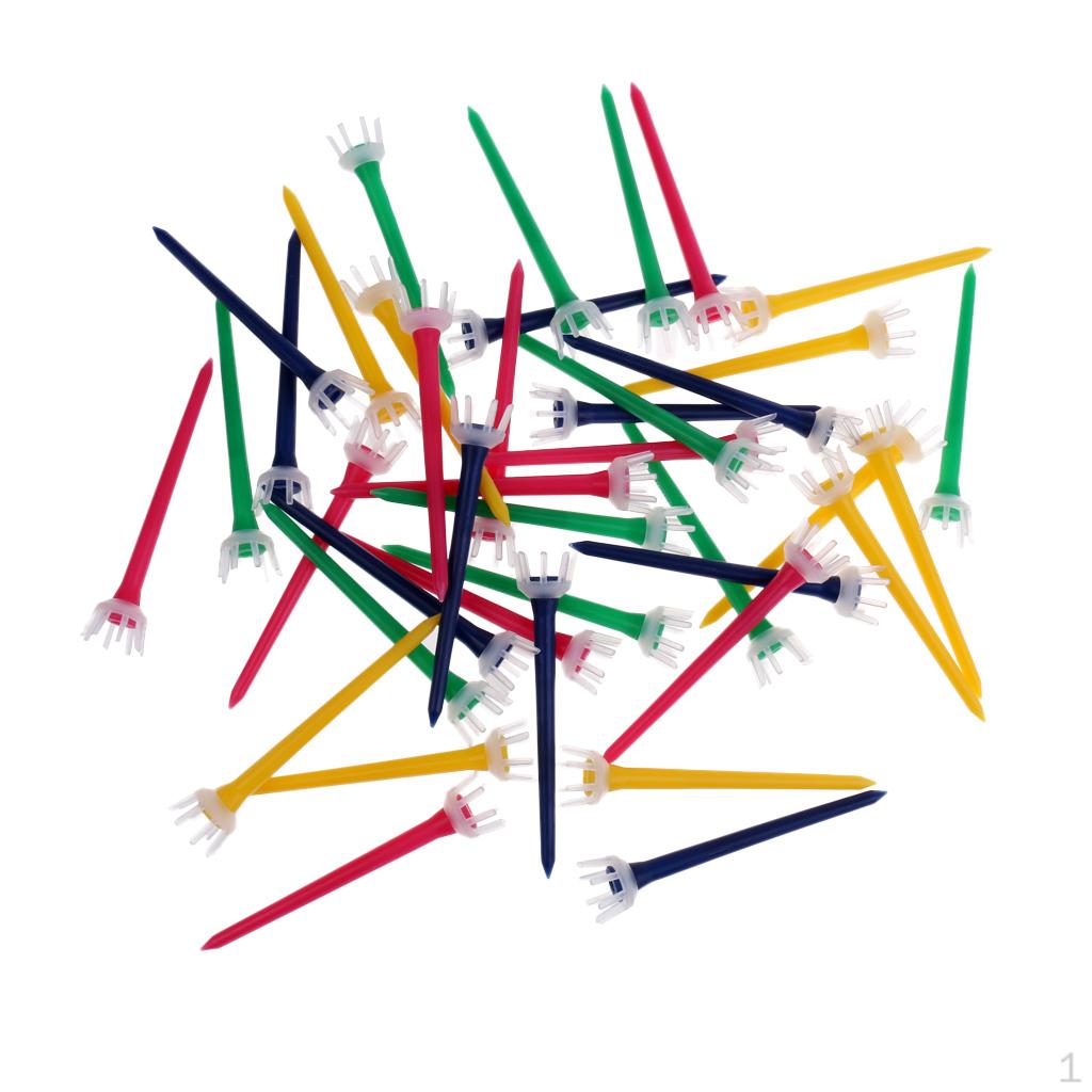 40 Pieces Colorful Golf Tees Golfer Tool Club Training Practice 55mm
40 Pieces Colorful Golf Tees Golfer Tool Club Training Practice 55mm