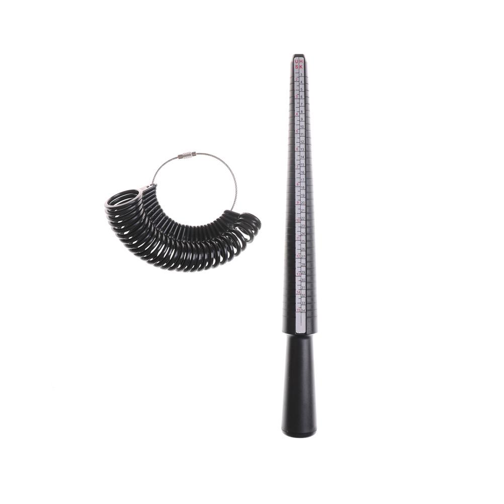 1Set Ring Size Stick Mandrel Finger Gauge Ring Jewelry Measuring Sizes Tool чёрный
1Set Ring Size Stick Mandrel Finger Gauge Ring Jewelry Measuring Sizes Tool чёрный