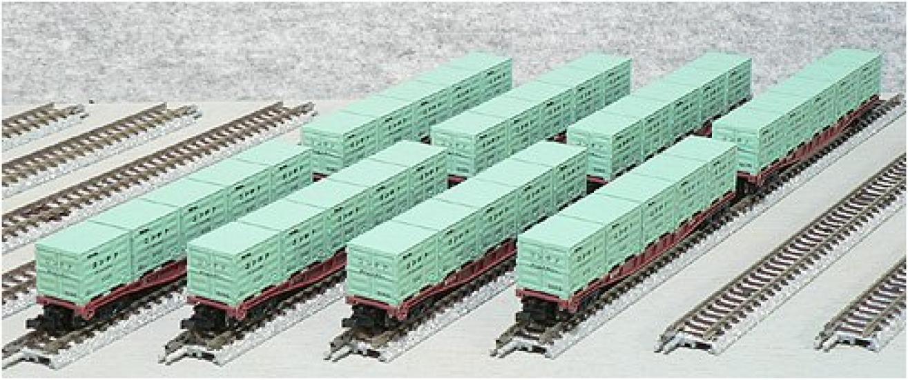 MicroAce N gauge вагон-контейнер Chiki 5000 набор A3110 Железнодорожная модель Грузовой вагон 5000/Yo Takara-go 8 вагонов
MicroAce N gauge вагон-контейнер Chiki 5000 набор A3110 Железнодорожная модель Грузовой вагон 5000/Yo Takara-go 8 вагонов