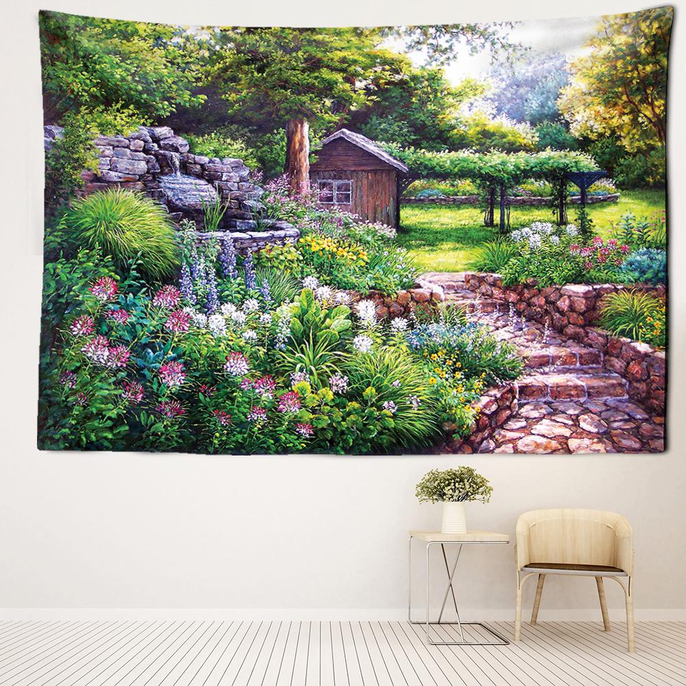 Хижина лес картина маслом гобелен настенный минималистский художественный богемный загадочный хиппи Tapitz домашний декор для комнаты 95x73CM
Хижина лес картина маслом гобелен настенный минималистский художественный богемный загадочный хиппи Tapitz домашний декор для комнаты 95x73CM