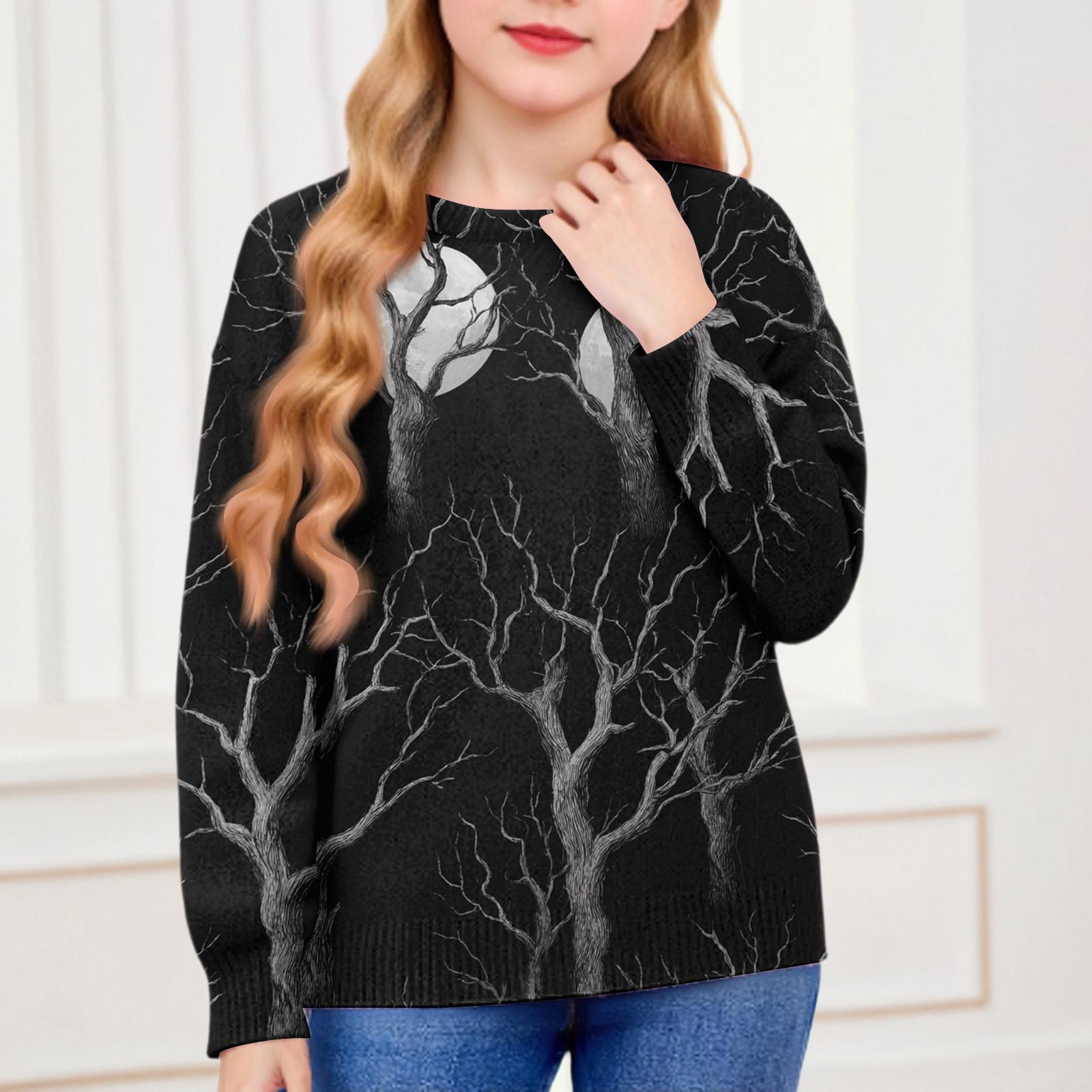 Толстовки на Хэллоуин для детей, мальчиков и девочек, вязаный свитер, милая рубашка, осенние пуловеры с круглым вырезом 100
Толстовки на Хэллоуин для детей, мальчиков и девочек, вязаный свитер, милая рубашка, осенние пуловеры с круглым вырезом 100