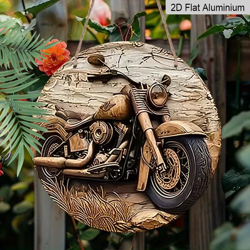 2D Flat Aluminum Retro Motorcycle-Themed Wall Art 7.87 Inches X 7.87 Inches Perfect for Parking Lots, Farmhouses, Bars, Cafes, Parties, Front Doors 1pc
2D Flat Aluminum Retro Motorcycle-Themed Wall Art 7.87 Inches X 7.87 Inches Perfect for Parking Lots, Farmhouses, Bars, Cafes, Parties, Front Doors 1pc